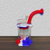 BONG RIG MINI SILICONA | VIDRIO