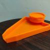 BANDEJA CON GRINDER NARANJA - Imagen 2