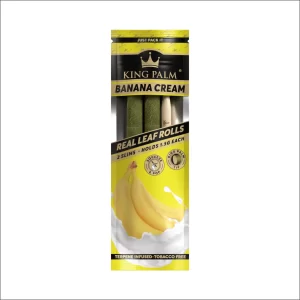 KINGPALM BANANA CREAM 2 MINIS 1GR