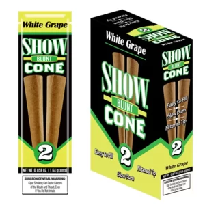 BLUNT SHOW CONE WHITE GRAPE