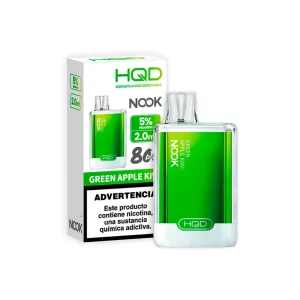 HQD NOOK 800 PUFFS GREEN APPLE KIWI