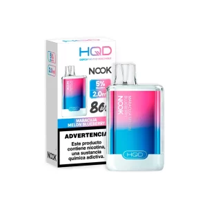 HQD NOOK 800 PUFFS MARACUYA MELN BLUEBERRY