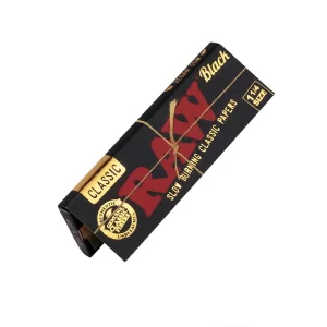 RAW BLACK 1 1/4