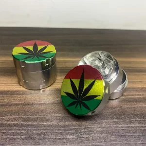 GRINDER 30 MM PLATEADO 2 NIVELES