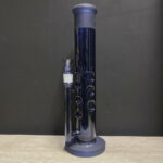 BONG STRAIGHT PERFORADO GUNMETAL