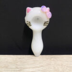 PIPA GATA BLANCO BOROSILICATO